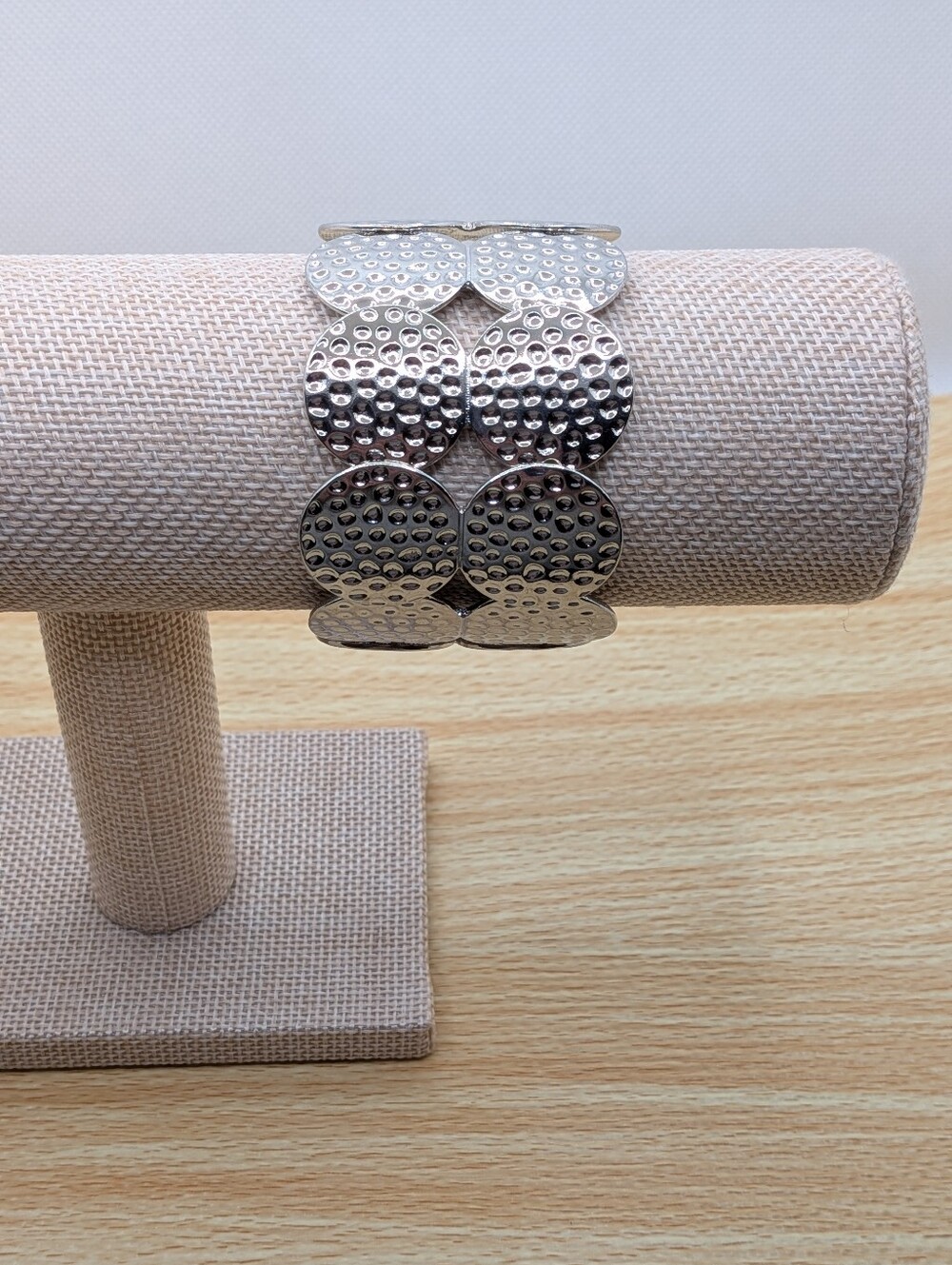 Silver Medallion Bracelet